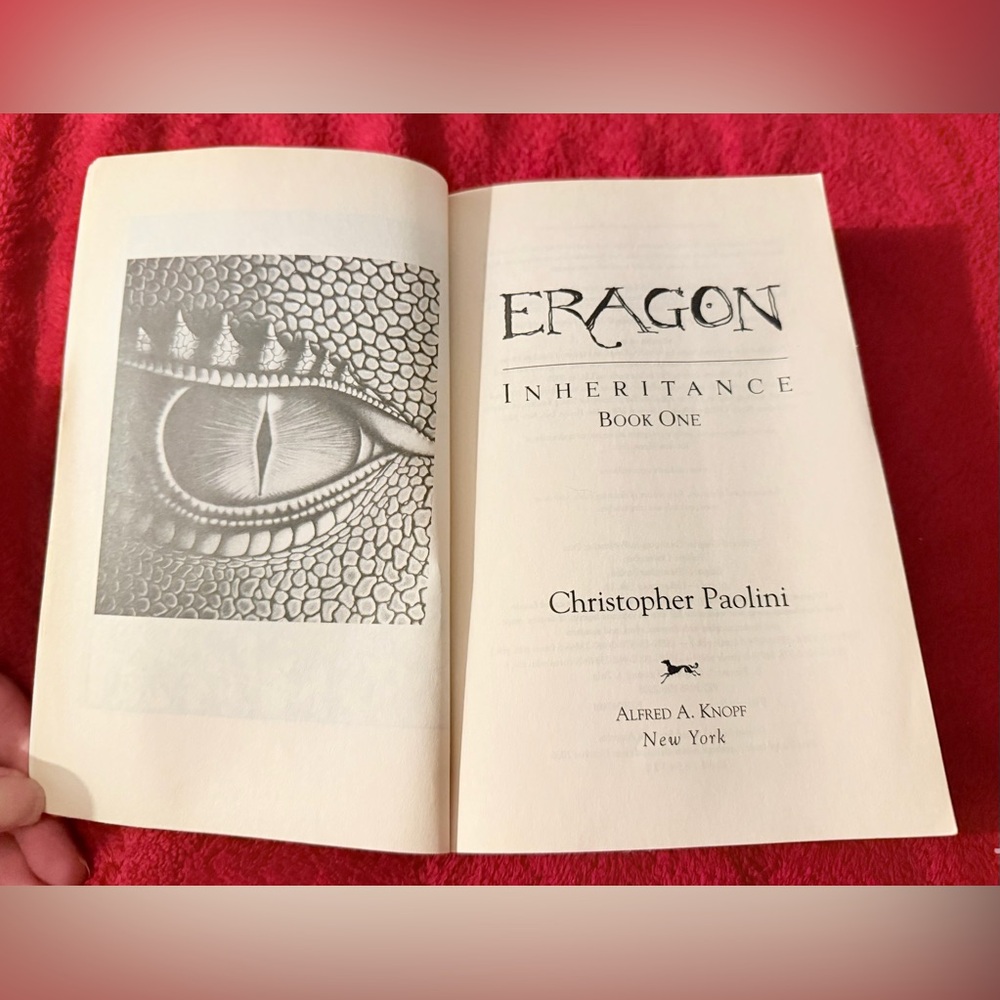 Eragon by Christopher Paolini Paperback No Rips Tears or Writing Best Seller! ๐ - Picture 5 of 9
